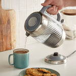 Morphy Richards Lantern Glass Kettle Smoked 1.5L - Lantern Jug Glass Kettle-Smoked 1.5L Sterling Home 3