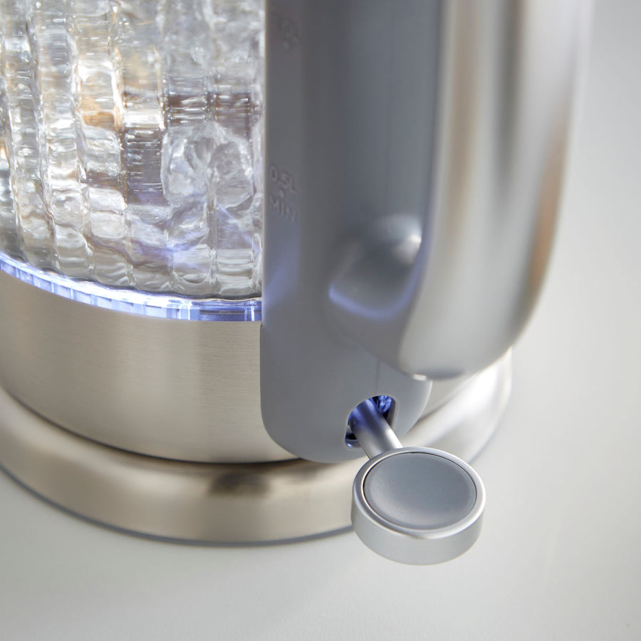 Morphy Richards Lantern Glass Kettle Smoked 1.5L - Lantern Jug Glass Kettle-Smoked 1.5L Sterling Home 2