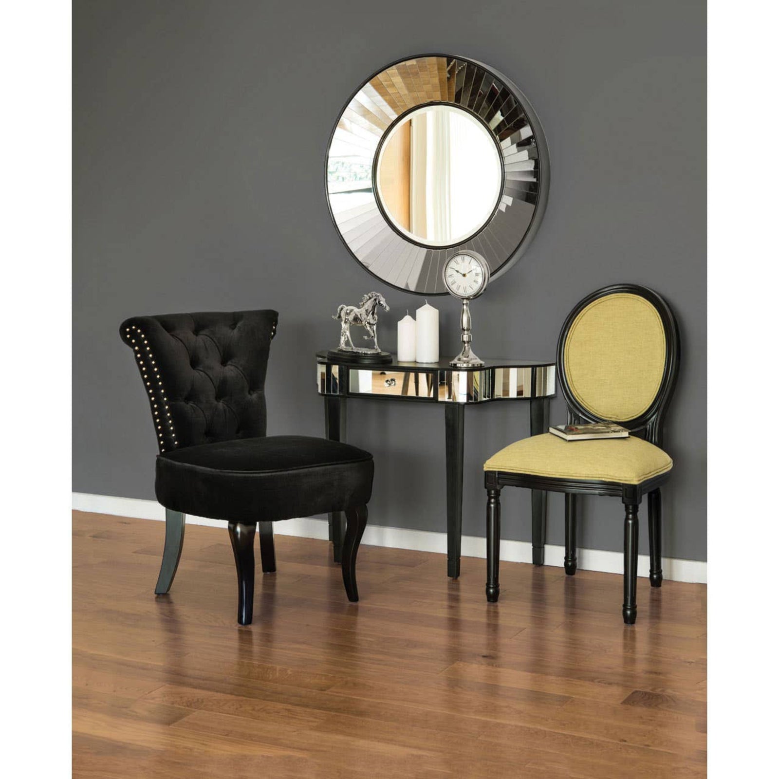 Clavier Wall Mirror Sterling Home 2