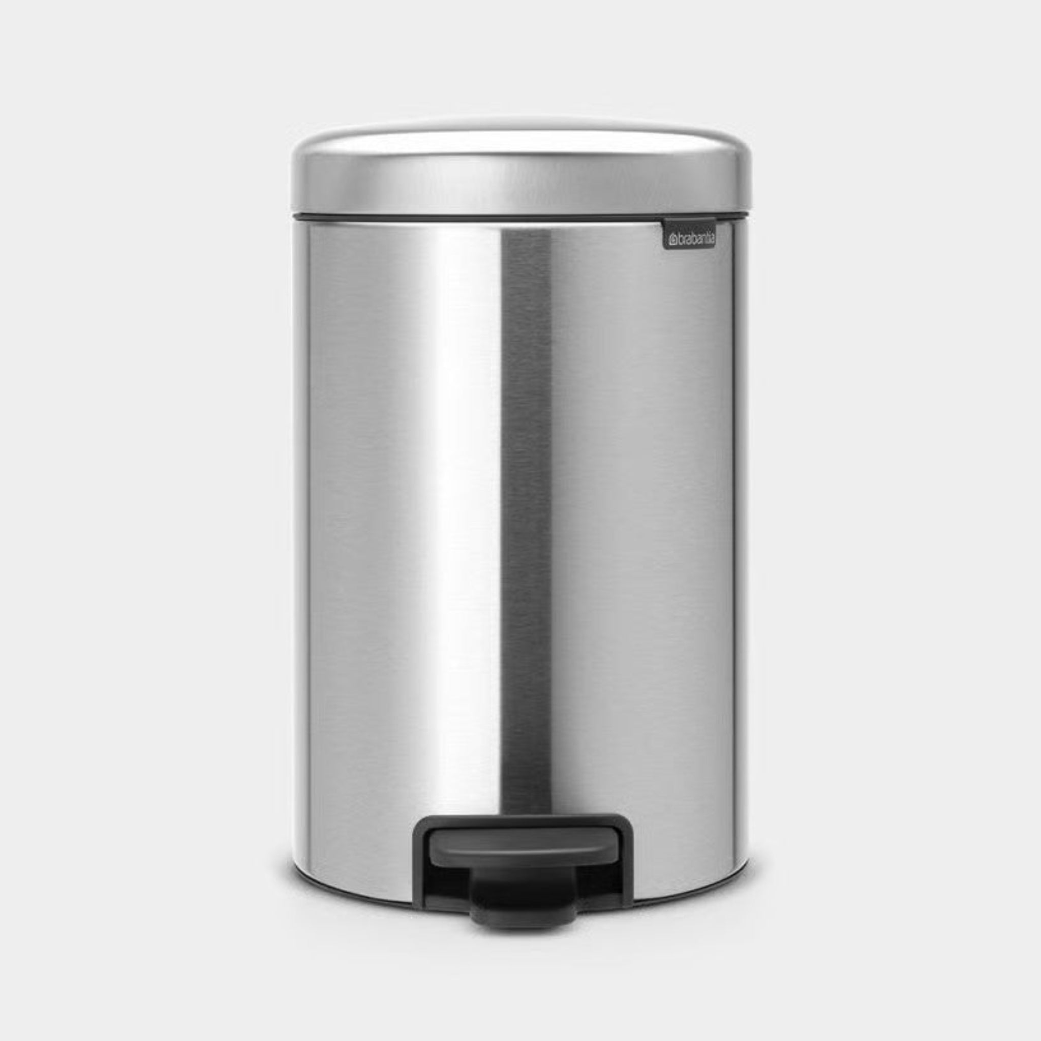 Brabantia NewIcon Pedal Bin Matt Steel 12L Sterling Home 1
