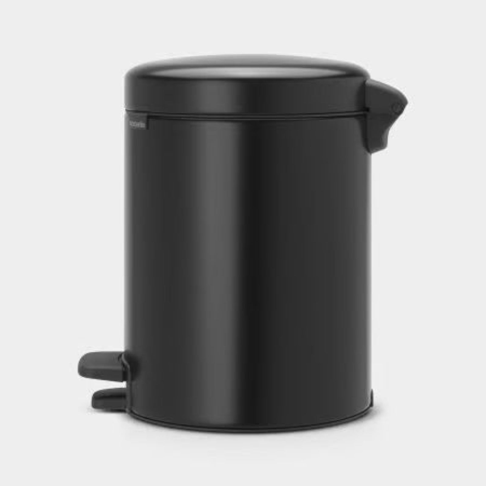 NewIcon Pedal Bin Matt Black 5L Sterling Home 3