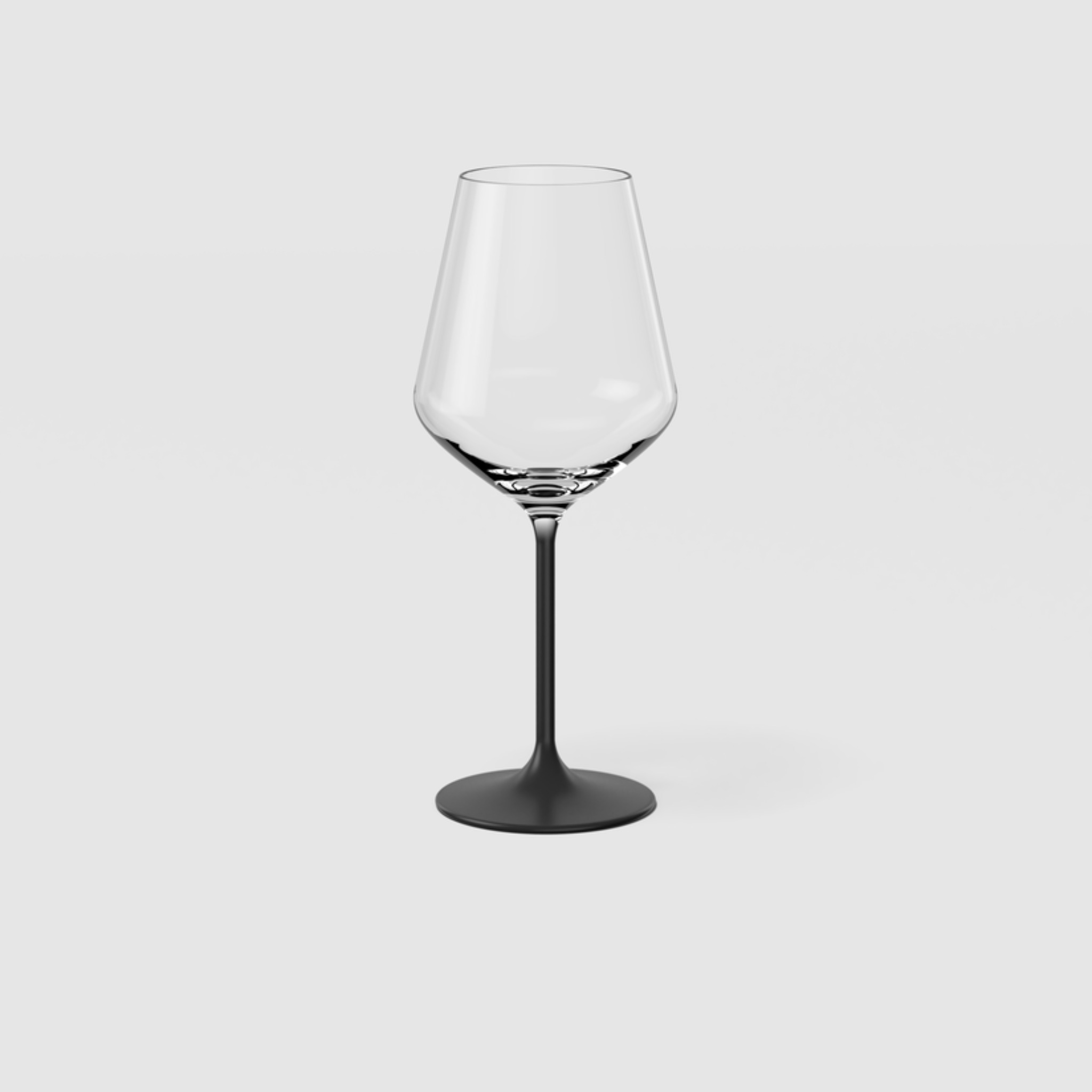 Villeroy & Boch Set Of 4 Black Red Wine Glasses Sterling Home 2