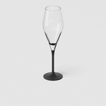 Villeroy & Boch Set Of 4 Black Champagne Flutes - Champagne Flute Black 4 Pack Sterling Home 2