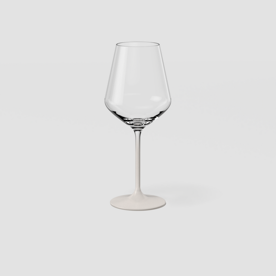 Villeroy & Boch Set Of 4 White Red Wine Glasses Sterling Home 1