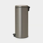 Brabantia NewIcon Pedal Bin Platinum 30L Sterling Home 3