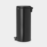 Newicon Pedal Bin Matt Black 30L Sterling Home 3