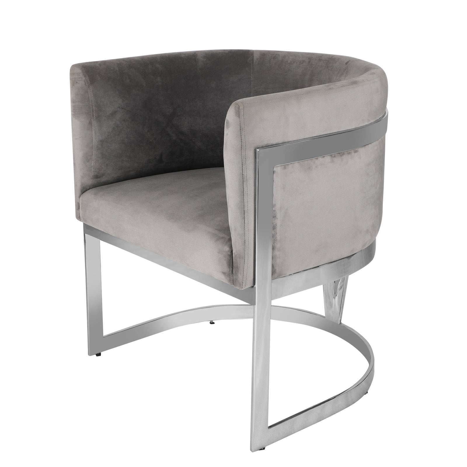 Neptune Pewter Moleskin Dining Chair Dining Chairs Sterling Home 2
