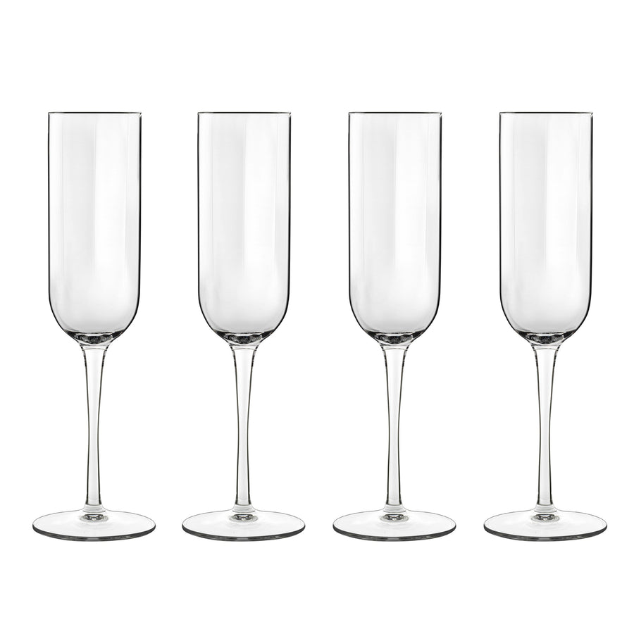 Jazz Flute Glasses Set Of 4
