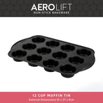 Prestige Aerolift Bakeware Muffin Tin 12 Cup