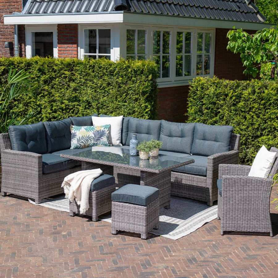 Grenada Corner Dining Set Right - Grenada Corner Dining Set - Right Sterling Home 1