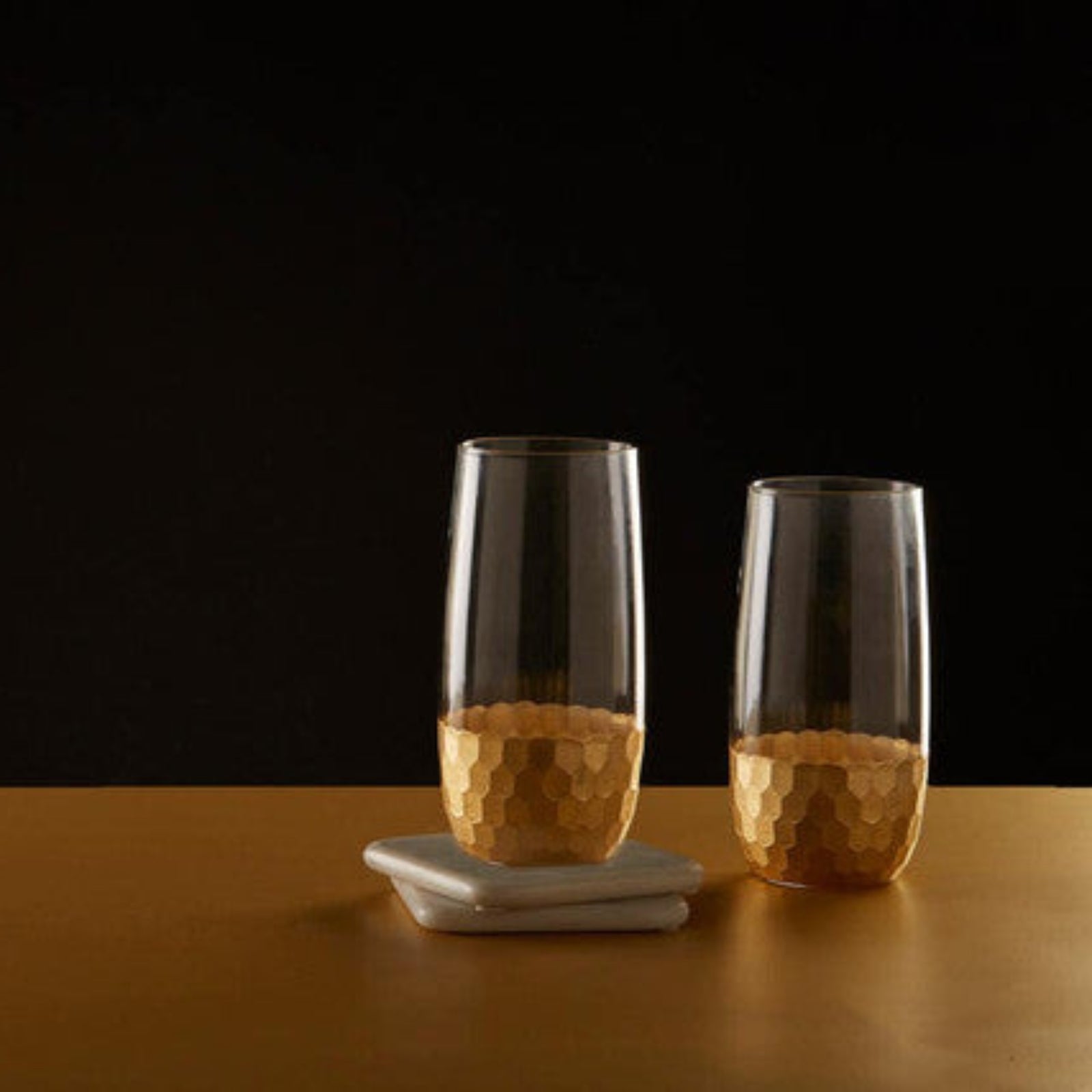 Set Of Four Astrid High Ball Glasses - Set Of Four Astrid High Ball Glasses Sterling Home 1