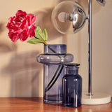 Cabrina Large Blue Glass Vase