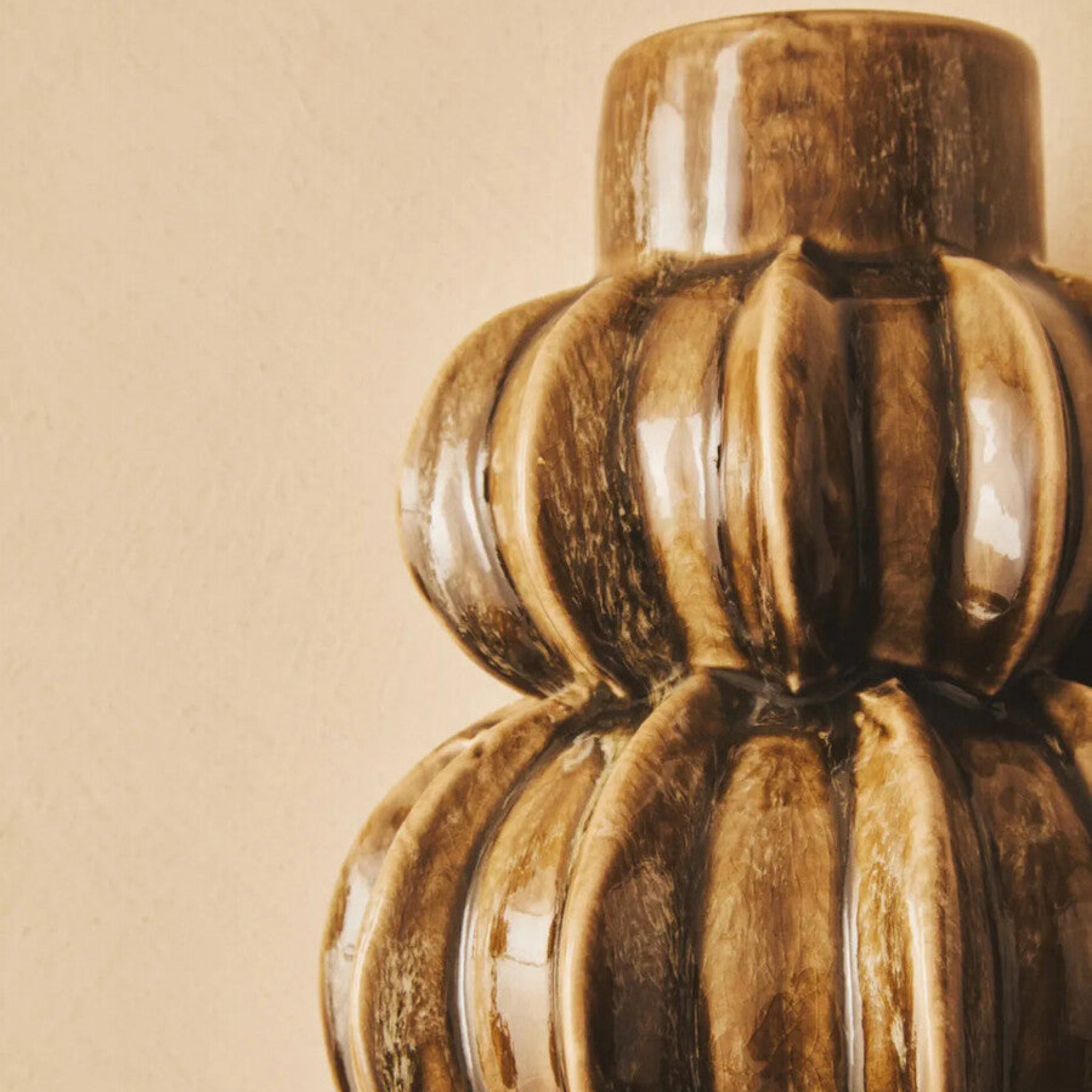 Kondo Brown Bubble Vase