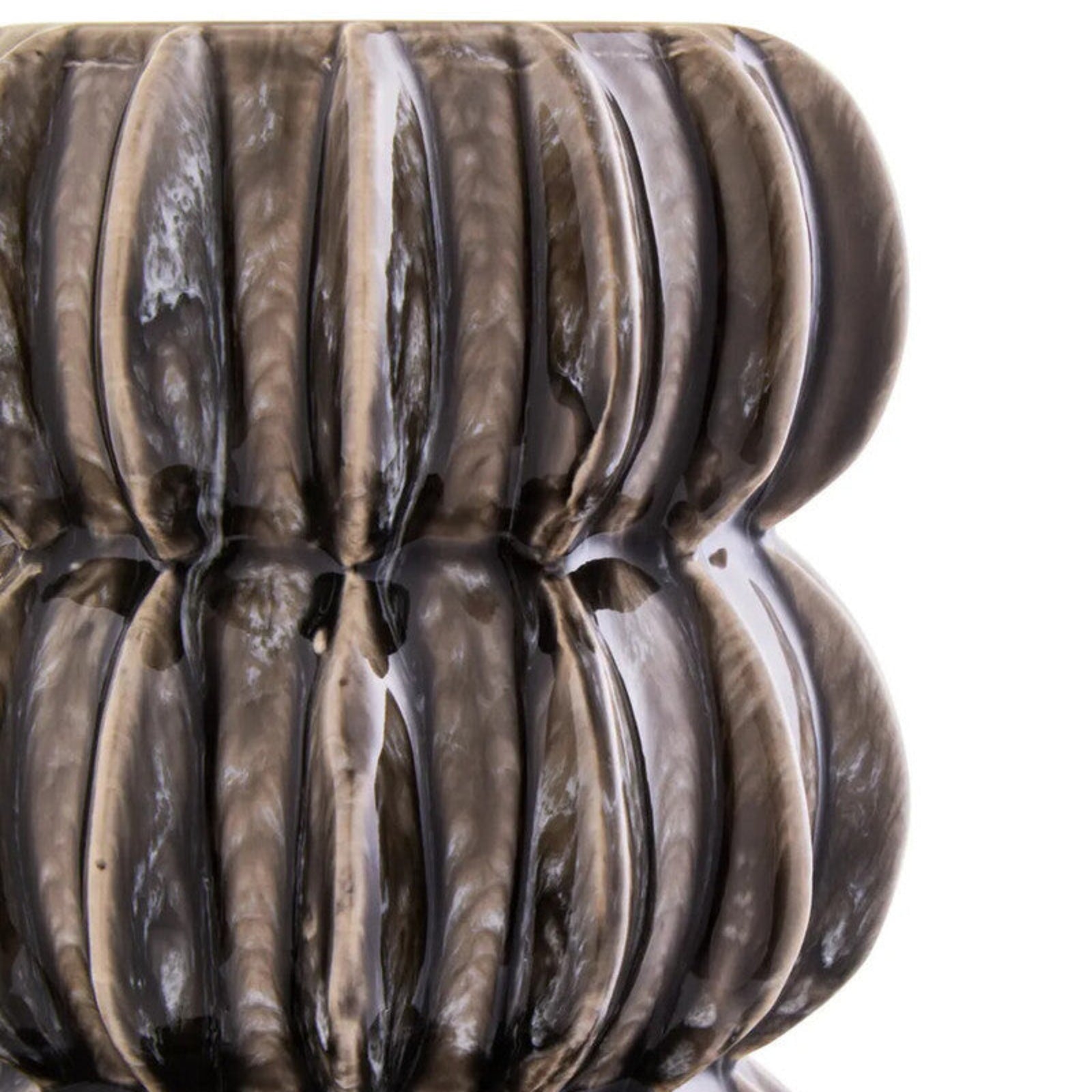 Kondo Grey Bubble Vase - Kondo Grey Bubble Vase Sterling Home 2