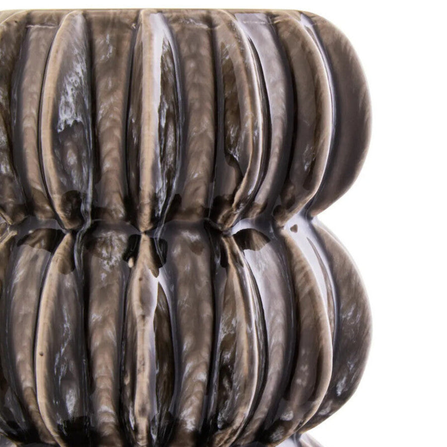 Kondo Grey Bubble Vase Sterling Home 2