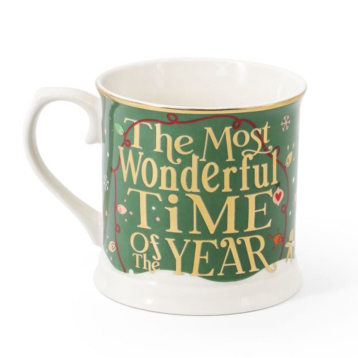 Christmas Robin Wonderful & Bright Mug - Christmas Robin Wonderful & Bright Sterling Home 2