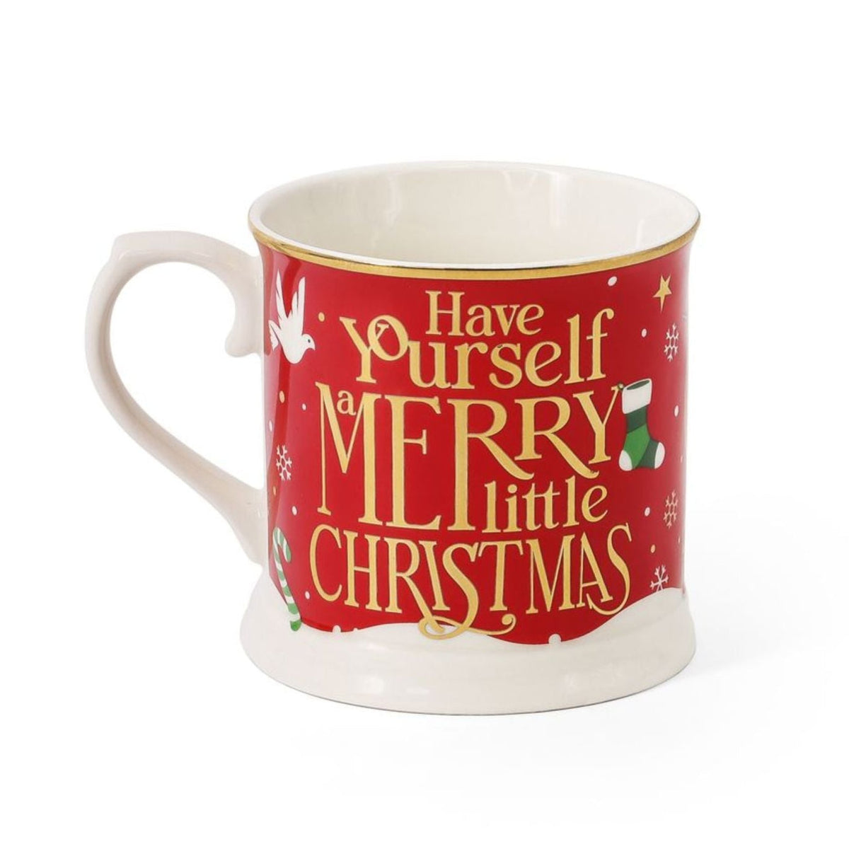 Christmas Robin Merry & Merry Mug - Christmas Robin Merry & Merry Sterling Home 2