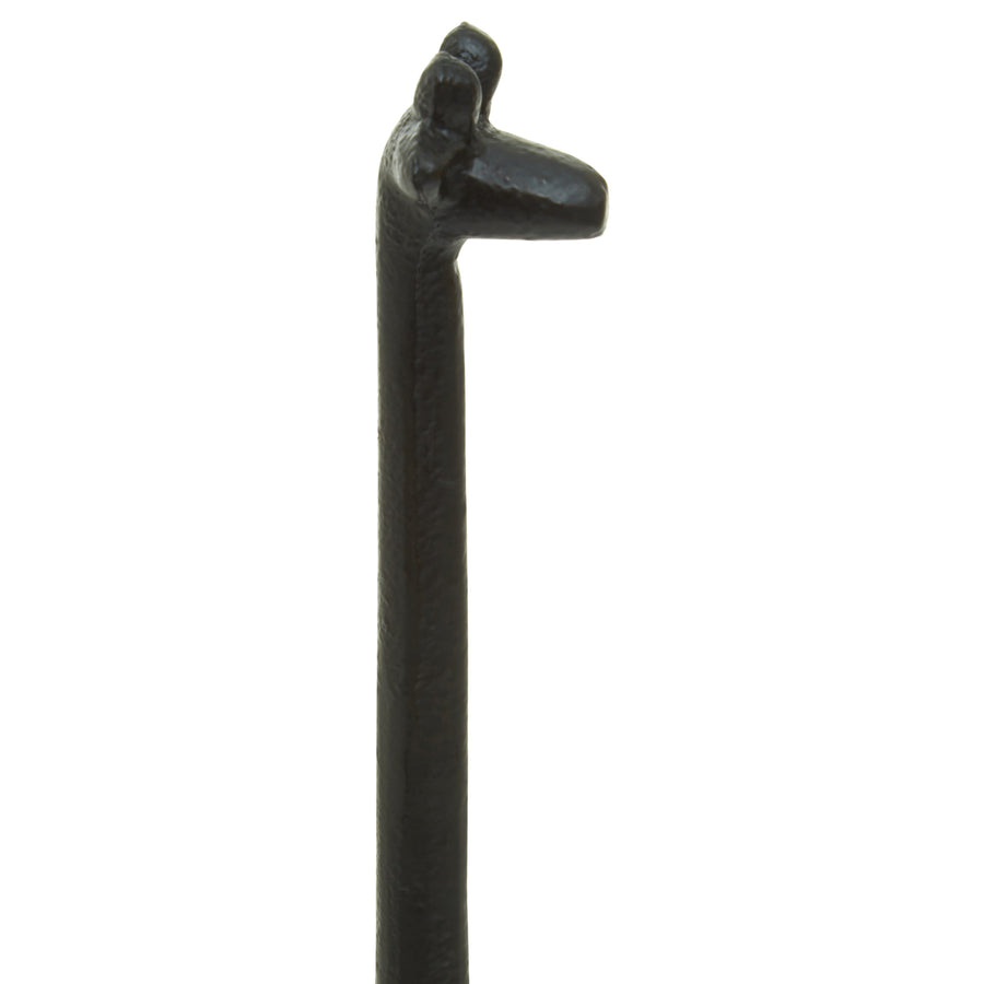 Fauna Black Giraffe Toilet Roll Holder - Fauna Black Giraffe Toilet Roll Holder Sterling Home 2
