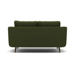 Phoebe 2 Seater Sofa - Small Sofa Standard Back Grade B — Plush Velvet Vine / American Walnut, gallery image 2