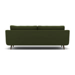 Phoebe 4 Seater Sofa - Extra Large Sofa Standard Back Grade B — Plush Velvet Vine / American Walnut, gallery image 2