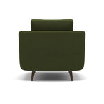 Phoebe Armchair - Chair Grade B — Plush Velvet Vine / American Walnut, gallery image 2