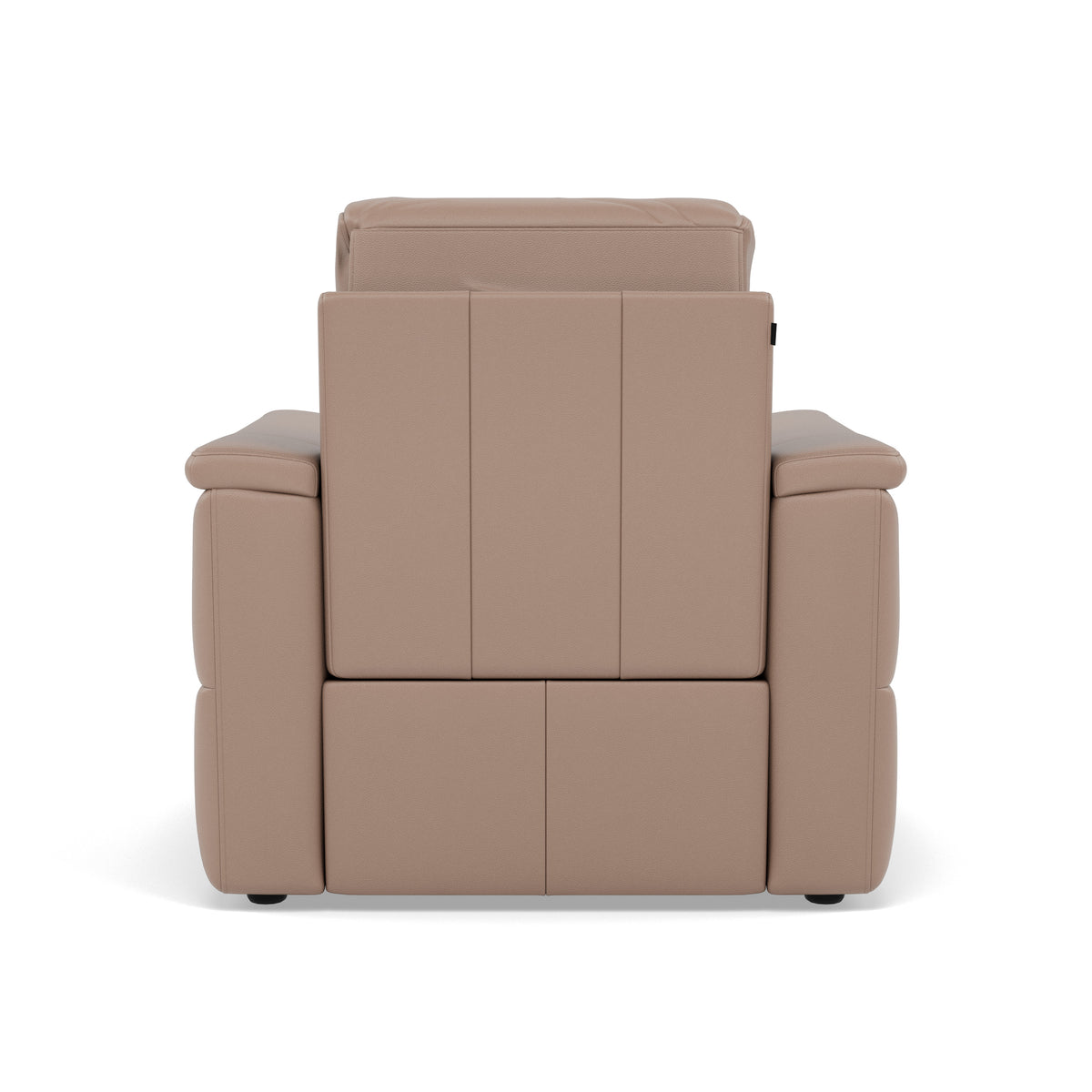 Nicoletti Giacomo Recliner Armchair - Power Recliner Chair Power Headrest CK Botero - Power with Power Headrest & USB — Botero 2152 Taupe, gallery image 2