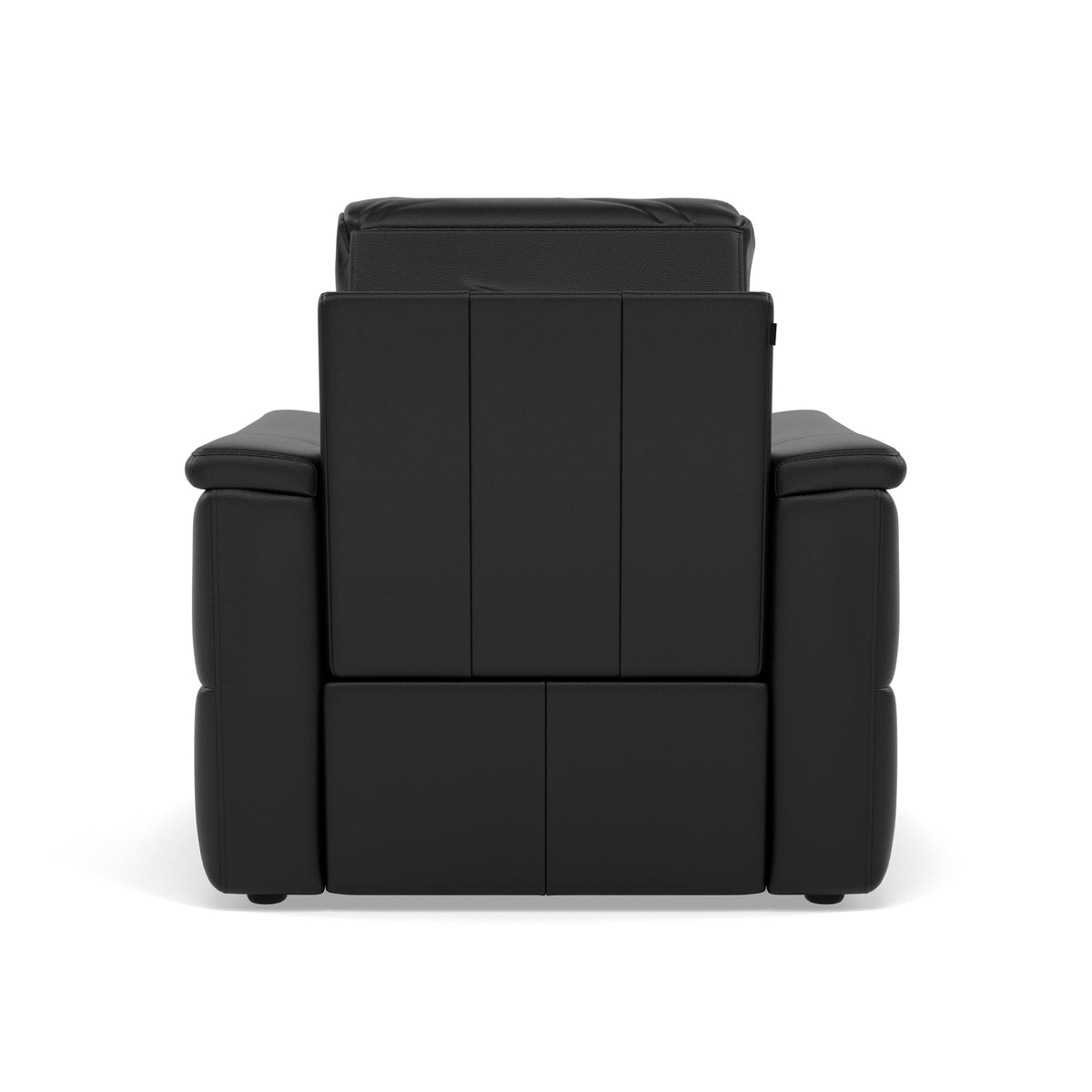 Nicoletti Giacomo Recliner Armchair - Power Recliner Chair Lumber Support CK Botero - Power With Power Headrest Footrest Lumbar & USB — Botero 2154 Nero, gallery image 2