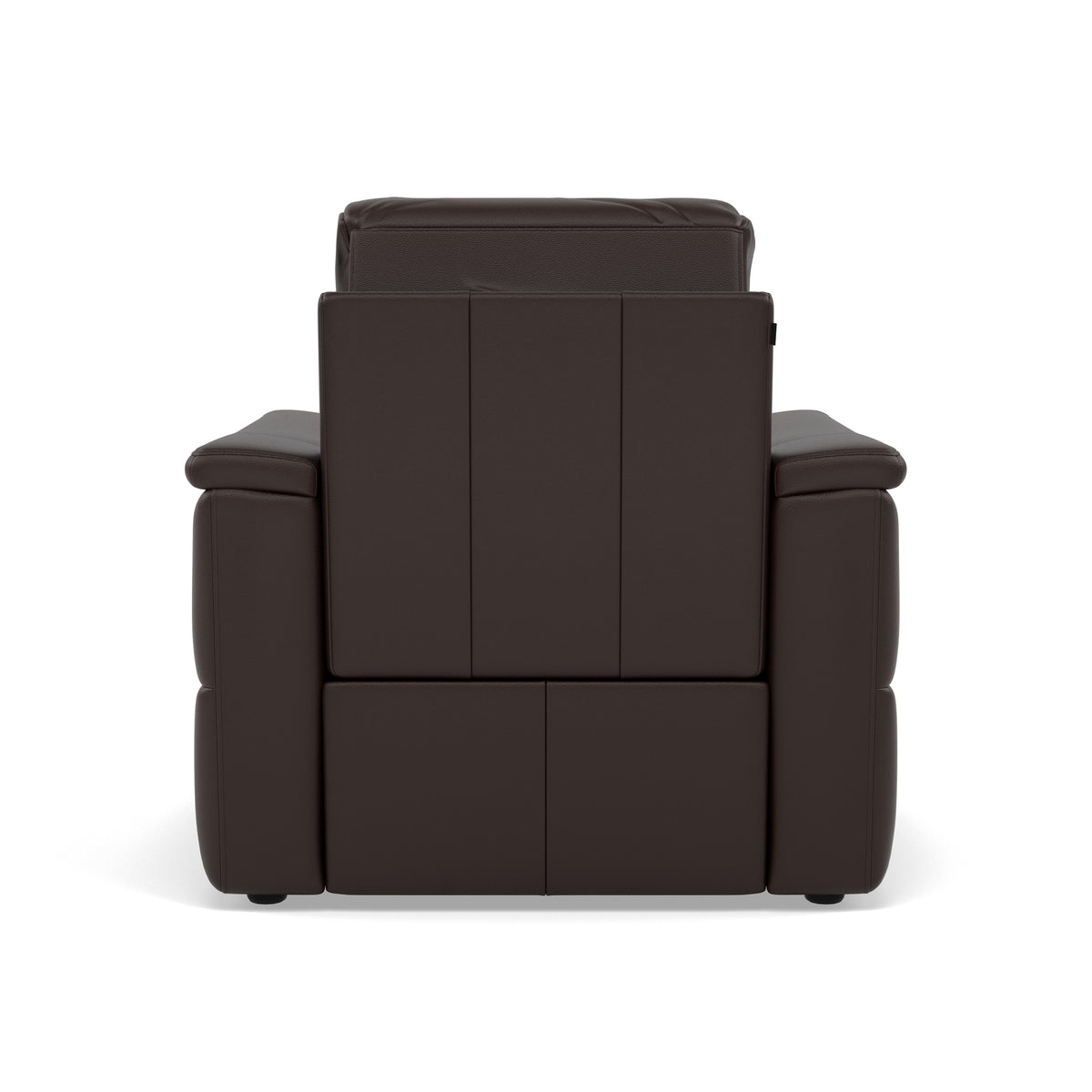 Nicoletti Giacomo Recliner Armchair - Power Recliner Chair Power Headrest CK Botero - Power with Power Headrest & USB — Botero 2157 Testa Di Moro, gallery image 2