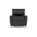 Sol Recliner Armchair - Power Recliner Armchair with Head Tilt Cat 55 — Cat-55/72 New Club Dark Grey, gallery image 2