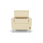 Sol Recliner Armchair - Power Recliner Armchair with Head Tilt Cat 60 — Cat-60/02 Montana Cool Cream, gallery image 2