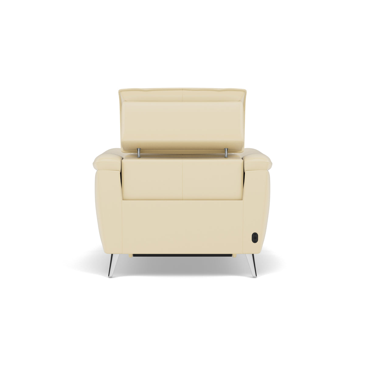 Sol Recliner Armchair - Power Recliner Armchair with Head Tilt Cat 60 — Cat-60/02 Montana Cool Cream, gallery image 2