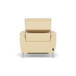 Sol Recliner Armchair - Power Recliner Armchair with Head Tilt Cat 60 — Cat-60/04 Montana Vanilla Cream, gallery image 2