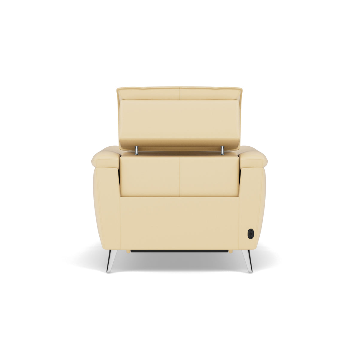 Sol Recliner Armchair - Power Recliner Armchair with Head Tilt Cat 60 — Cat-60/04 Montana Vanilla Cream, gallery image 2