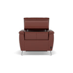 Sol Recliner Armchair - Power Recliner Armchair with Head Tilt Cat 60 — Cat-60/07 Montana Butterscotch, gallery image 2