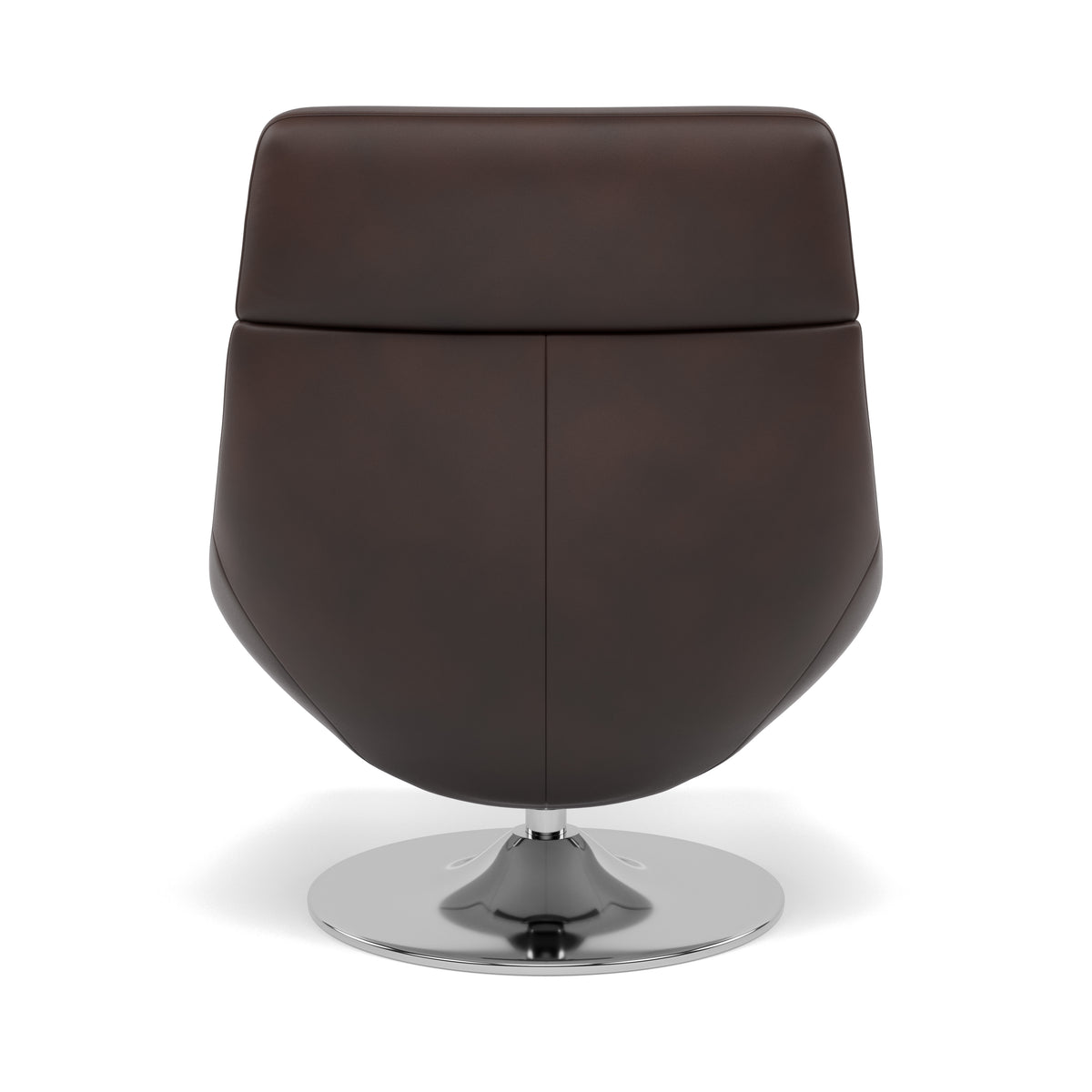 Batista Swivel Armchair - Swivel Armchair Cat 60 — Cat-60/08 Montana Chocolate, gallery image 2