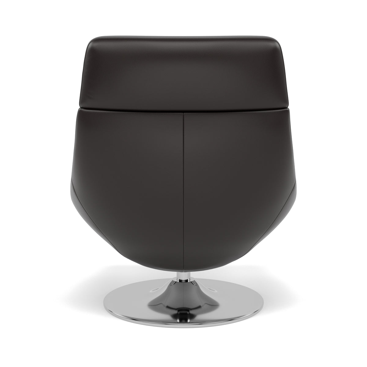 Batista Swivel Armchair - Swivel Armchair Cat 60 — Cat-60/09 Montana Black Coffee, gallery image 2