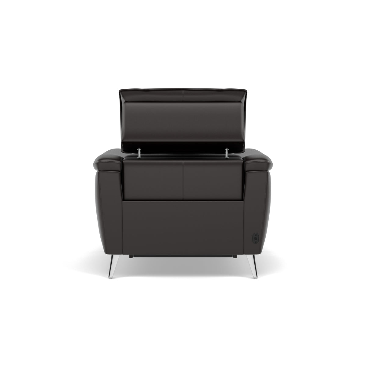 Sol Recliner Armchair - Power Recliner Armchair with Head Tilt Cat 60 — Cat-60/09 Montana Black Coffee, gallery image 2
