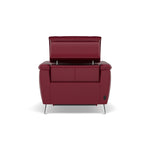 Sol Recliner Armchair - Power Recliner Armchair with Head Tilt Cat 60 — Cat-60/13 Montana Cranberry, gallery image 2