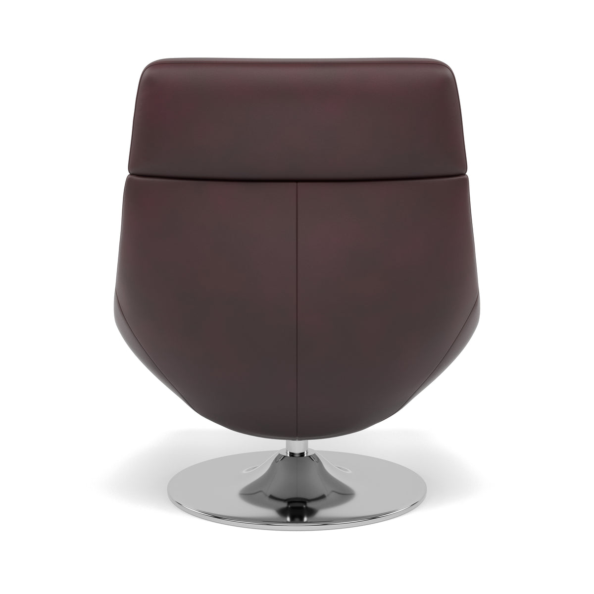 Batista Swivel Armchair - Swivel Armchair Cat 60 — Cat-60/15 Montana Ruby, gallery image 2