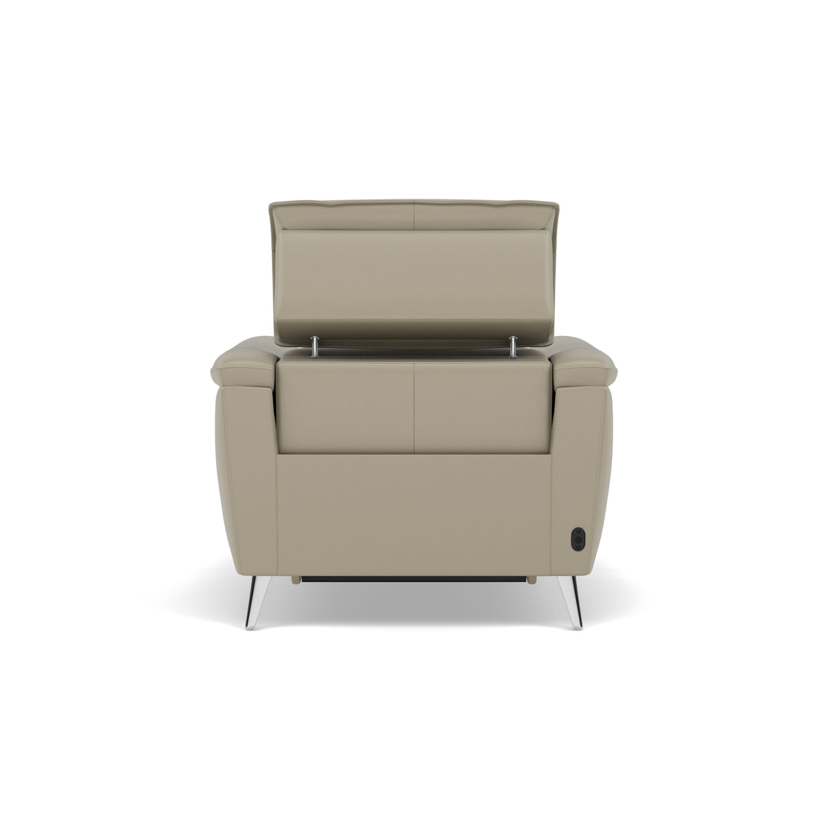 Sol Recliner Armchair - Power Recliner Armchair with Head Tilt Cat 60 — Cat-60/23 Montana Lead Grey, gallery image 2
