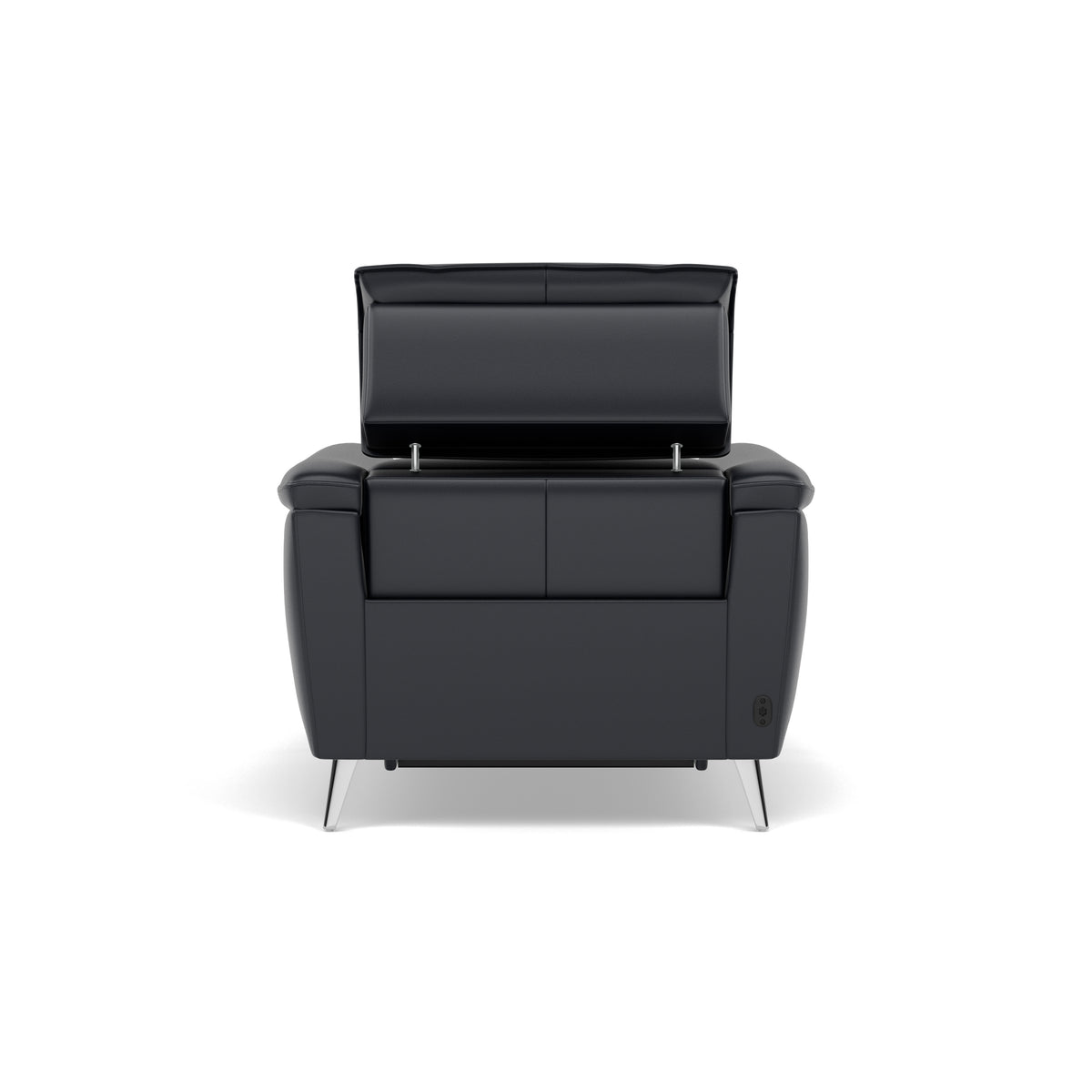 Sol Recliner Armchair - Power Recliner Armchair with Head Tilt Cat 60 — Cat-60/24 Montana Navy, gallery image 2