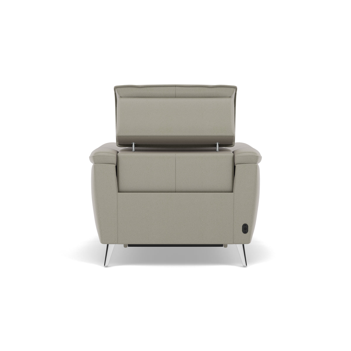 Sol Recliner Armchair - Power Recliner Armchair with Head Tilt Cat 60 — Cat-60/28 Montana New Grey, gallery image 2
