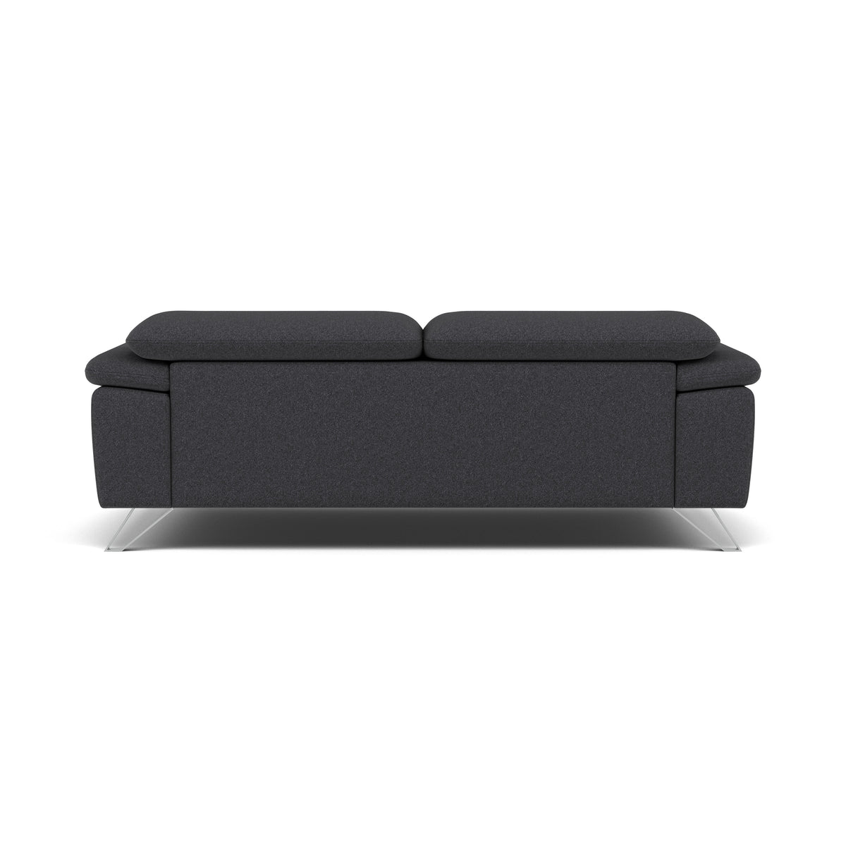 Nicoletti Puccini Small 3 Seater Sofa - 2.5 Seater Sofa NA — Coupe' FR 610 Anthracite, gallery image 2