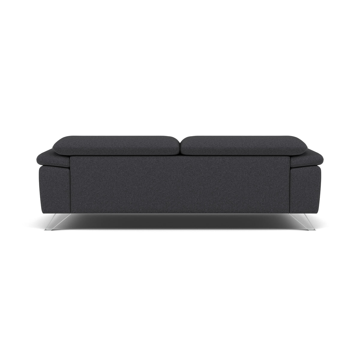 Nicoletti Puccini 3 Seater Sofa - 3 Seater Sofa NA — Coupe' FR 610 Anthracite, gallery image 2