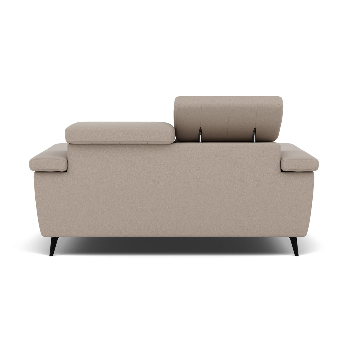 Sparta 2 Seater Recliner Sofa - 2 Str W/ 2 Power Recliner W/ 2 Ratchet Headrest Fabric - Power with Manual Headrest — CU9101-5-UK Oxford Beige, gallery image 2