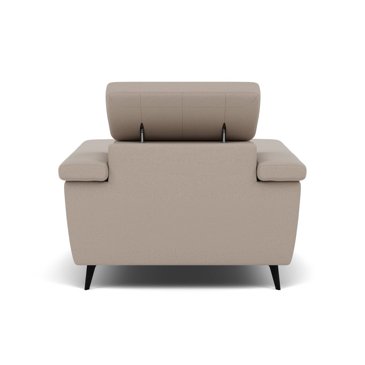 Sparta Recliner Armchair - Chair W/ Power Recliner W/ Ratchet Headrest Fabric - Power with Manual Headrest — CU9101-5-UK Oxford Beige, gallery image 2