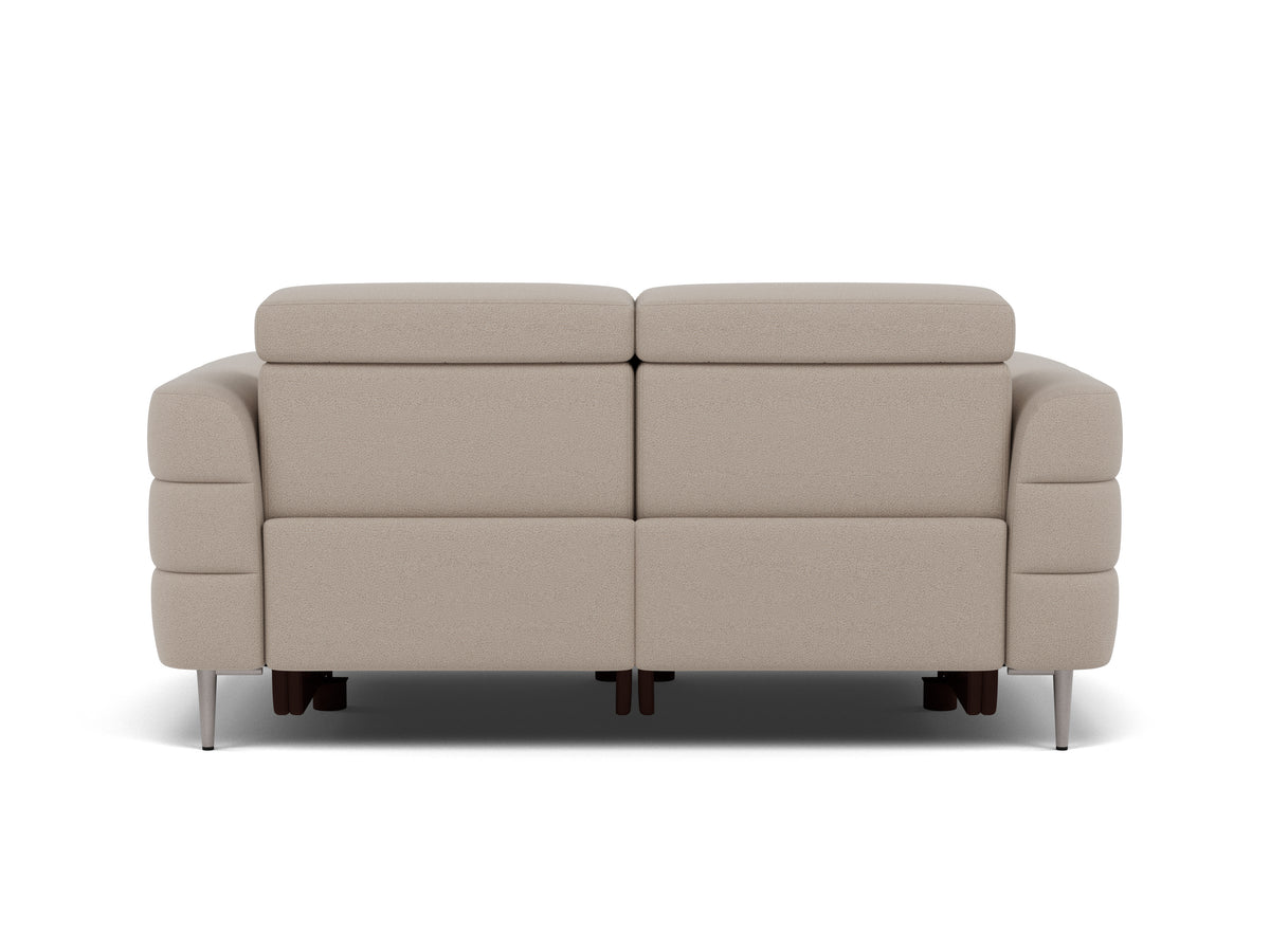 Hoy 2 Seater Sofa - 2 Str Static W/Manual Headrest Fabric — CU9101-5-UK Oxford Beige, gallery image 2