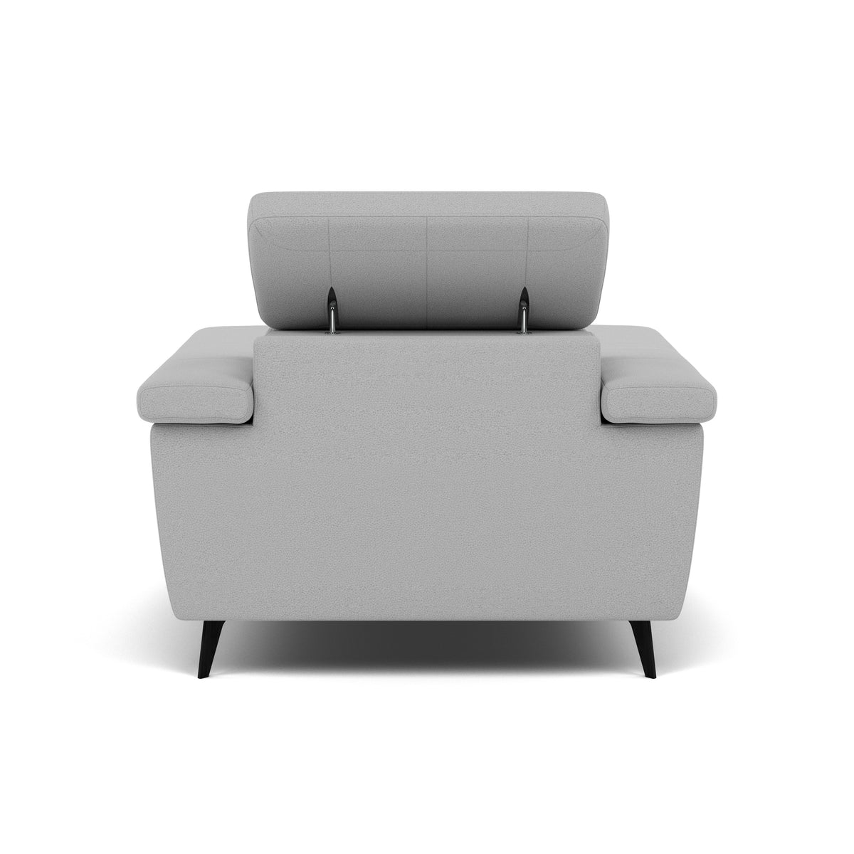 Sparta Recliner Armchair - Chair W/ Power Recliner W/ Ratchet Headrest Fabric - Power with Manual Headrest — CU9102-5-UK Oxford Silver, gallery image 2