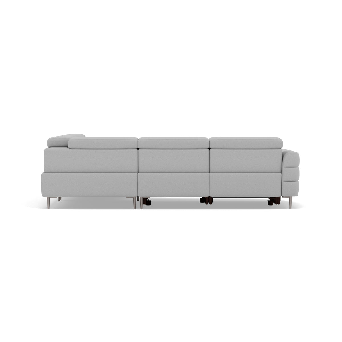 Hoy Corner Sofa - Combination 1 - Left Hand Facing Sofa Corner Group Fabric - Left Hand Facing — CU9102-5-UK Oxford Silver, gallery image 2