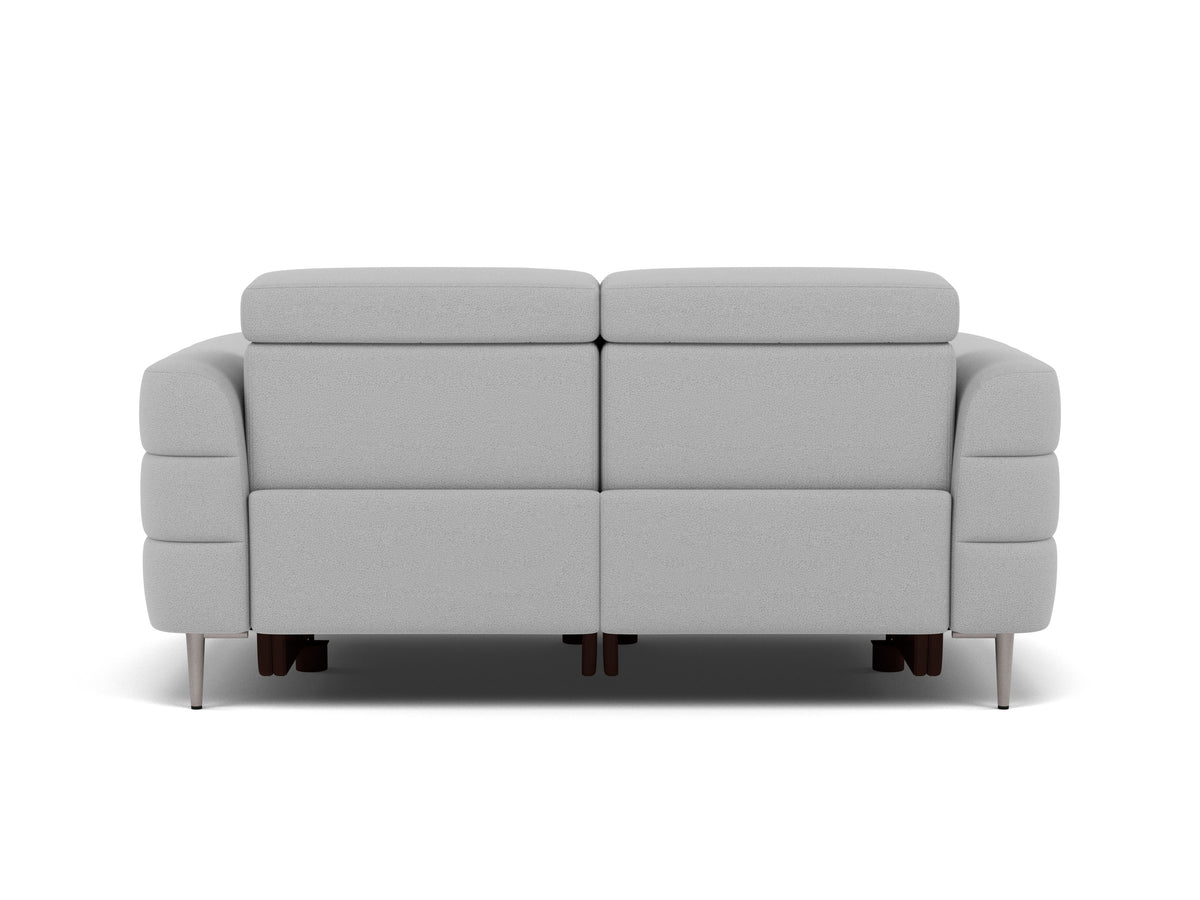 Hoy 2 Seater Sofa - 2 Str Static W/Manual Headrest Fabric — CU9102-5-UK Oxford Silver, gallery image 2
